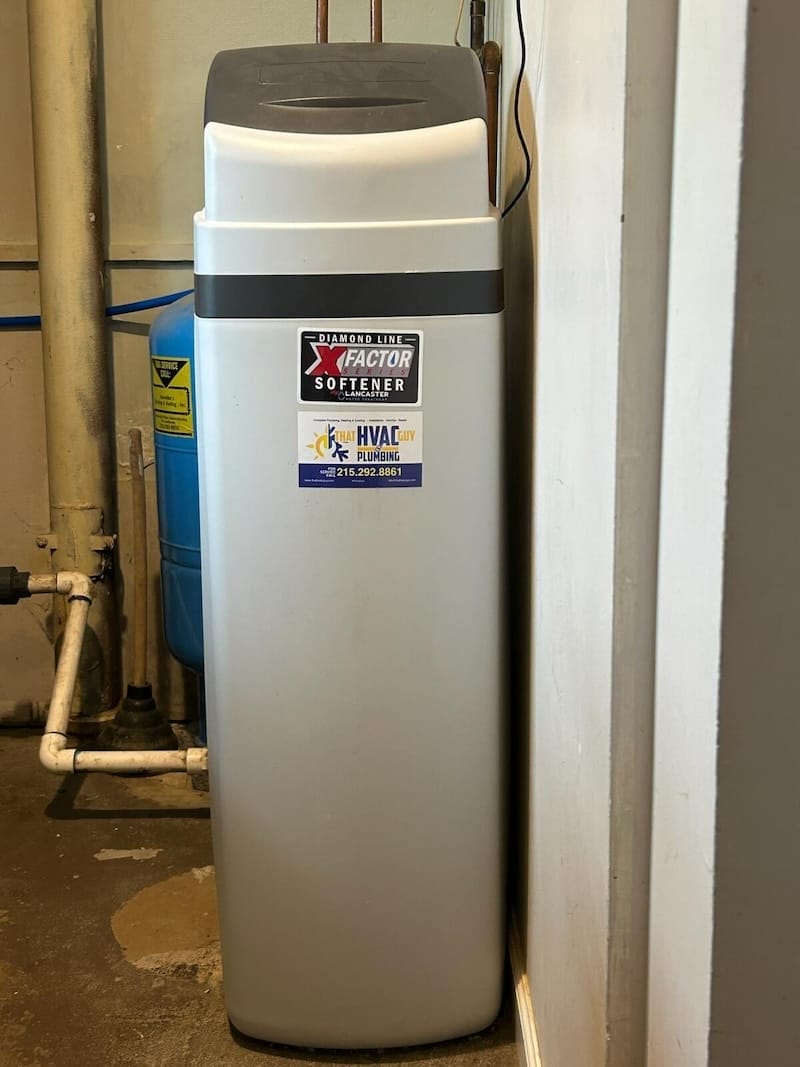 Lancaster Diamond Line water softener installed for residential use