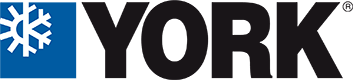 York HVAC logo featuring a snowflake icon next to black text